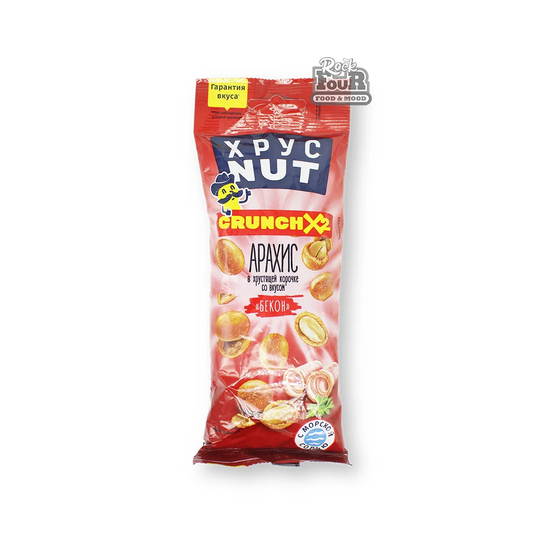 Peanuts "KhrusNut Bacon" in crispy crust 60g